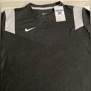 NIKE Men’s Sideline UV Long Sleeve Training Football Top Size Medium Gray